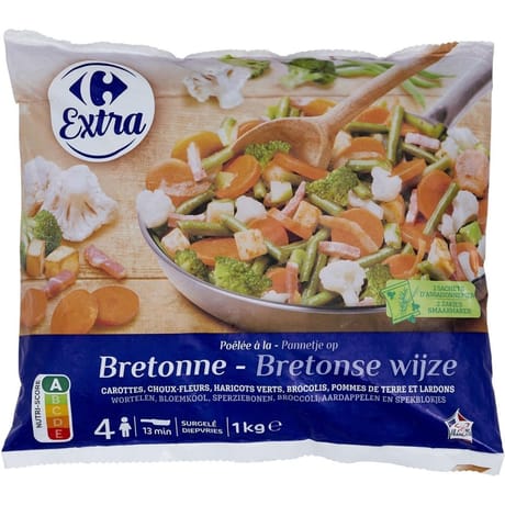 Carrefour extra poêlée à la bretonne 1kg
