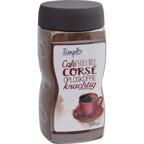 Simpl café soluble corsé 200g
