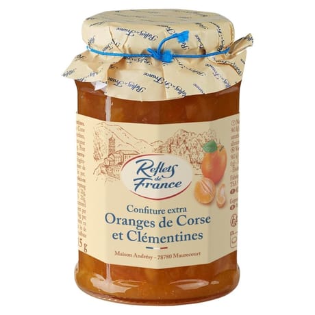 Reflets de France confiture oranges de Corse et clémentines 315g