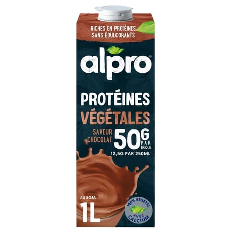 Alpro drink protéines chocolat uht 1 l