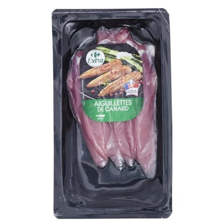 Carrefour extra aiguillettes de canard