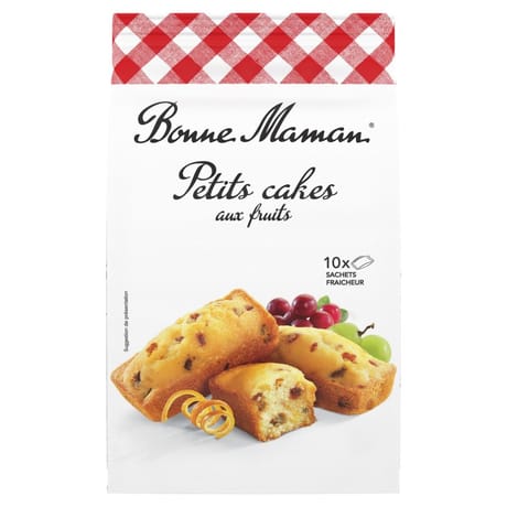 Bonne Maman petits cake aux fruits 300g