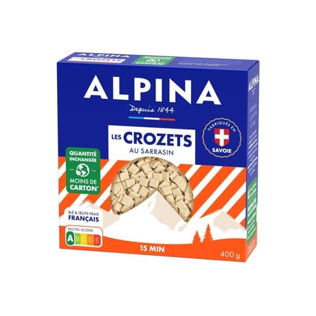 Alpina Savoie crozets au sarrasin 400g