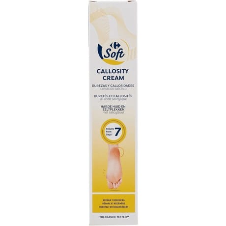 Carrefour soft crème pieds duretés et callosités 50ml