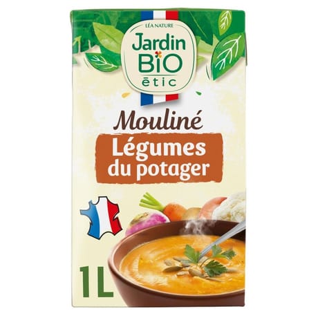 Jardin bio étic mouliné légumes du potager bio 1l
