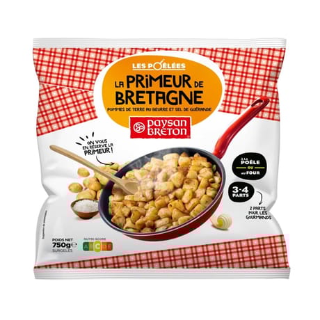 Paysan Breton la primeur de Bretagne poêlée 750g