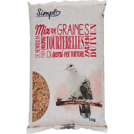Simpl graines pour tourterelles 1kg