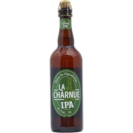 Carrefour bière la charnue ipa 75cl 7%vol