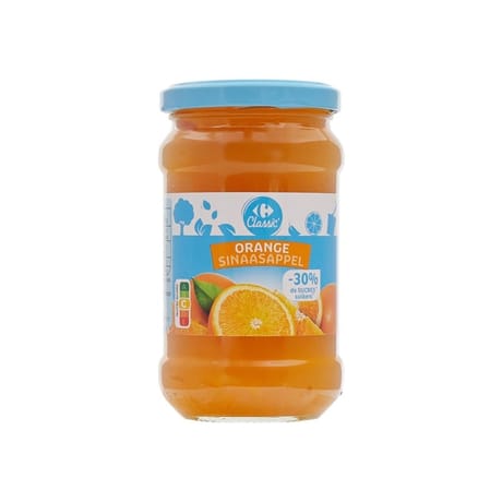 Carrefour classic' marmelade orange allégée en sucres - 340g