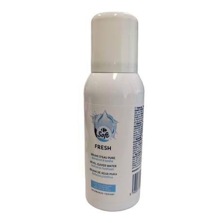Carrefour soft brume d'eau pure 75ml