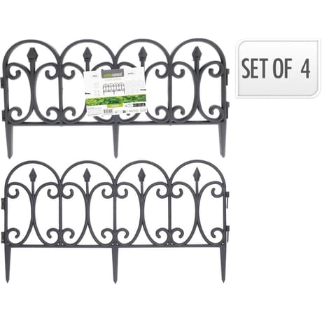 Bordures de jardin x4