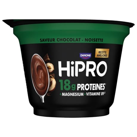 Hipro dessert chocolat noisette 180g