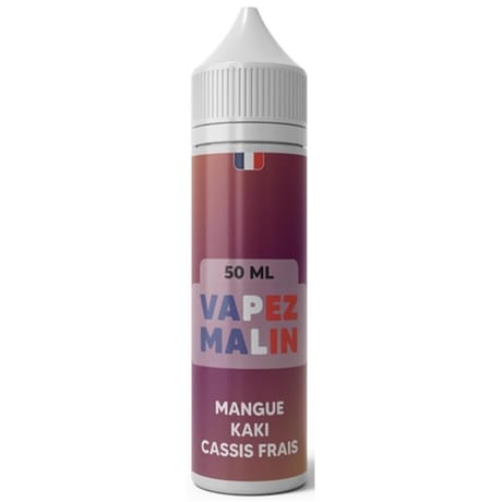 Mangue Kaki Cassis Boosté 50 ml - Vapez Malin