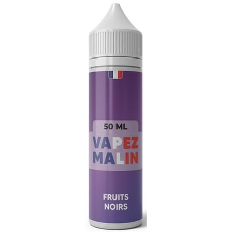 Fruits Noirs Boosté 50 ml - Vapez Malin