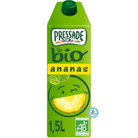 Pressade nectar bio ananas brique 1.5L