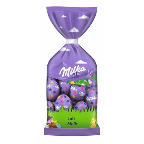 Mlka petits oeufs lait alpin 100g