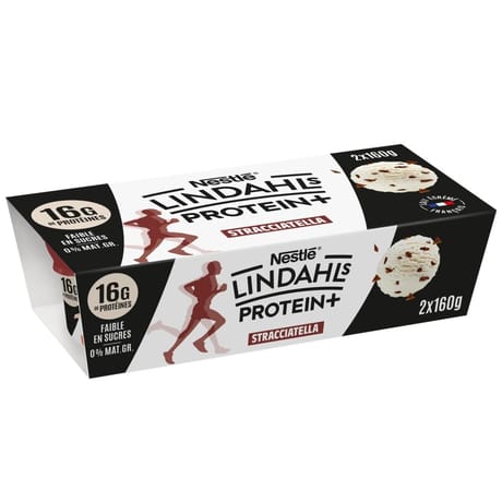Lindahls pro+ stracciatella 2x160g