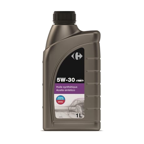 Carrefour huile 5w30 essence et diesel 1l