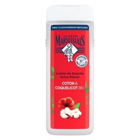 Le petit marseillais gel douche coquelicot 400ml