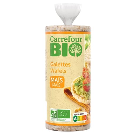 Carrefour bio galettes de mais bio - 120g