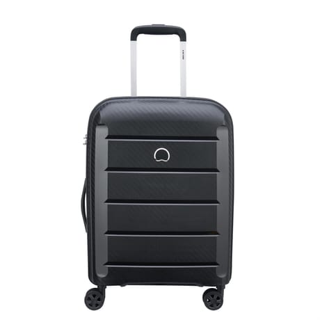 Valise trol rigide 55cm noir delsey binalong