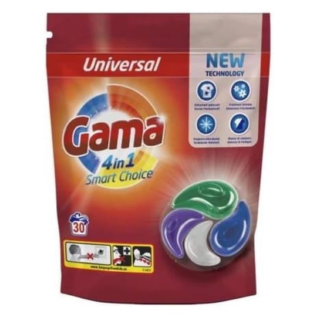 Gama lessive liquide ecodose 4en1 universal 30 lavages 660g
