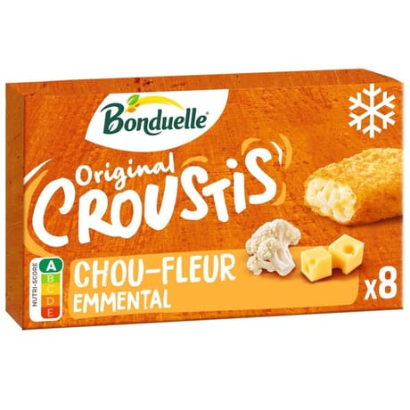 Bonduelle croustis de légumes choux-fleurs 305g