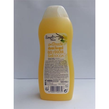 Simpl Gel douche vanille 500ml
