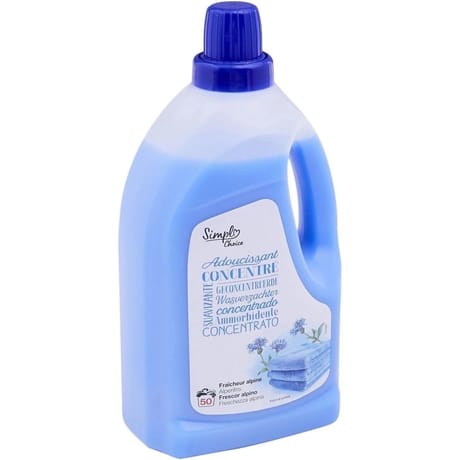 Simpl adoucissant concentré fraîcheur alpine 1.5l