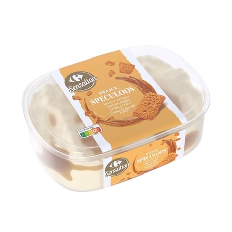 Carrefour Sensation glace Délice Spéculoos 500g