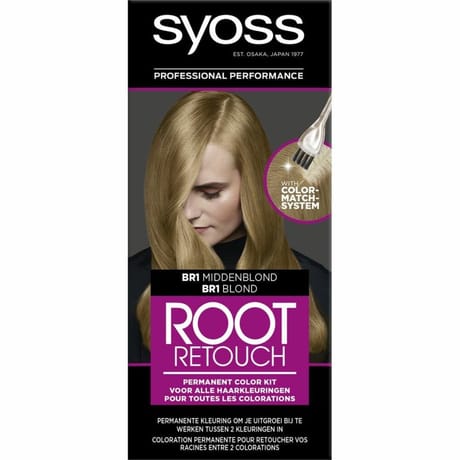 Syoss coloration permanente chatain blond bdr1