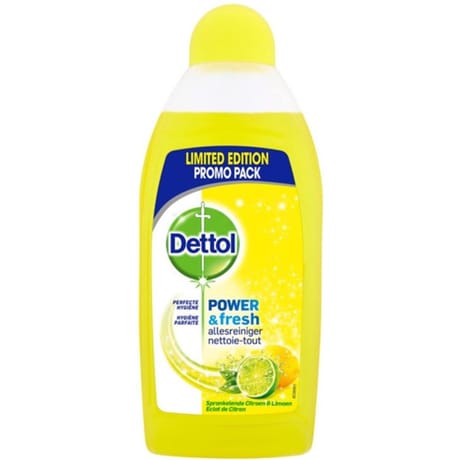 Dettol power&fresh nettoyant multi-usages citron 500ml