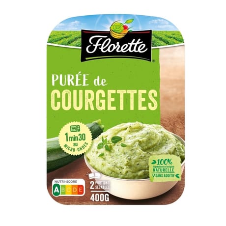 Florette purée de courgettes 2 x 200g