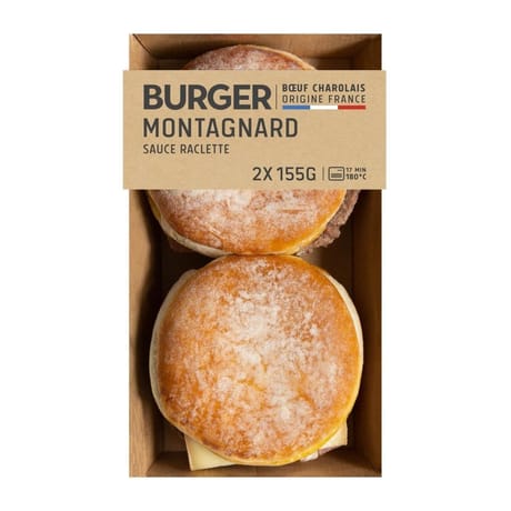 Burgers  montagnard 2x155g