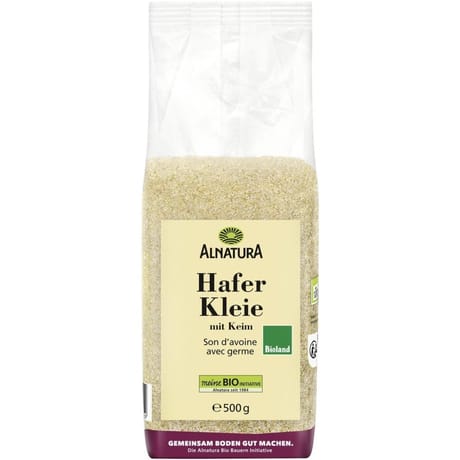 Alnatura son d'avoine avec germé bio 500g