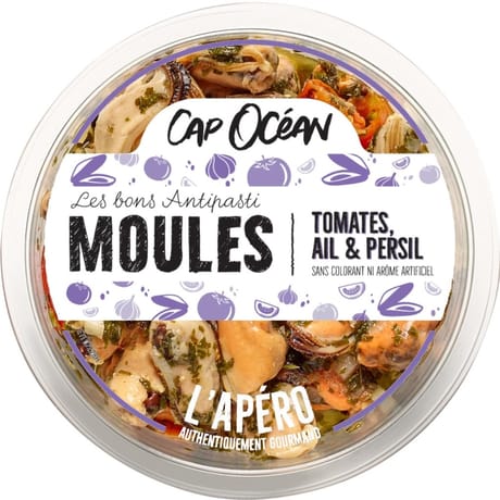 Cap Océan moules tomates ail et persil 120g