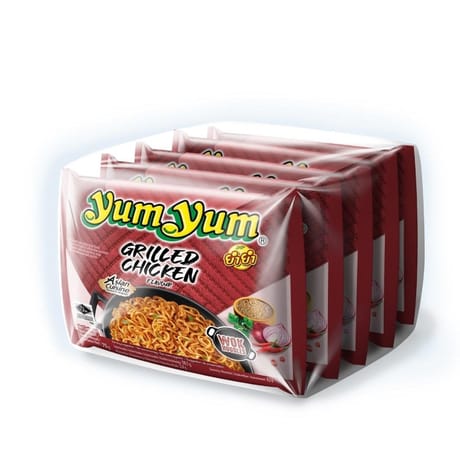 Yum yum soupe nouilles poulet grillé 5x70g
