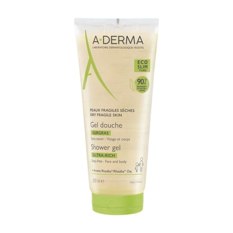 A-derma indispensables gel douche surgras 200ml