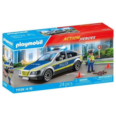 71729 Voiture police avec sirène et gyrophare