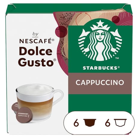Starbucks by Dolce Gusto cappuccino 12 capsules café 120g