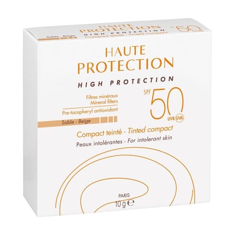Avene solaires compact teinte sable spf50+ 10g