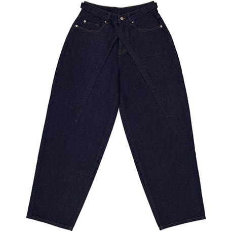 Pantalon denim femme BLUE T38