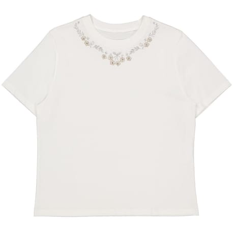Tee shirt manches courtes femme ECRU 50\52