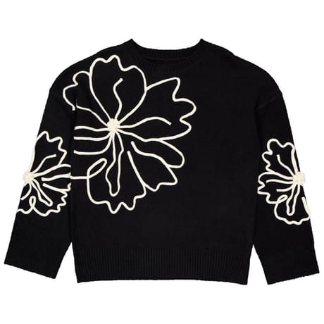 Pull manches longues femme NOIR 50\52