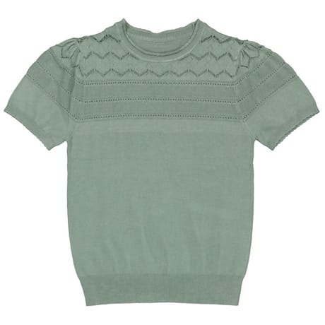 Pull manches courtes femme VERT EMERAUDE 38\40