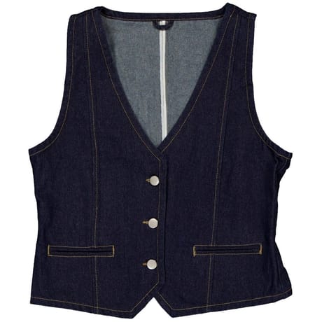 Veste sans manches femme BLUE DENIM T48
