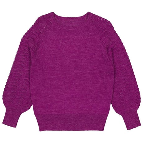 Pull manches longues femme PRUNE MELANGE T38\40