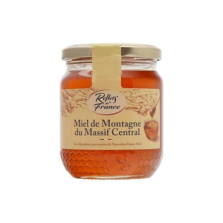 Reflets de France miel de montagne du Massif Central  375g