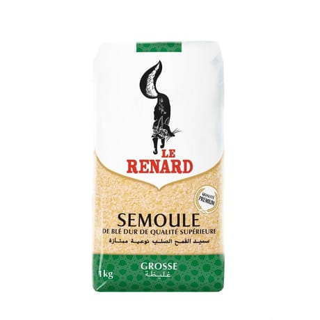 Le Renard semoule de blé grosse 1kg
