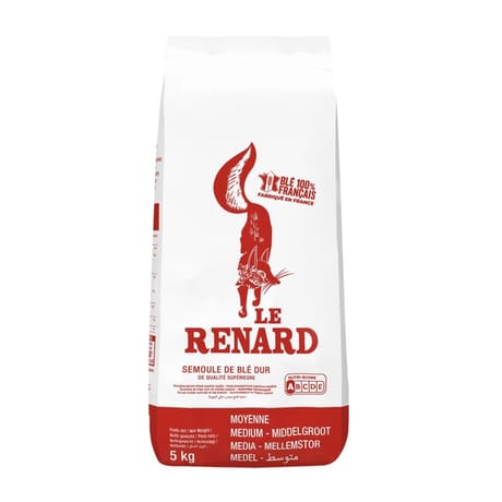 Le renard semoule de blé moyenne 5kg